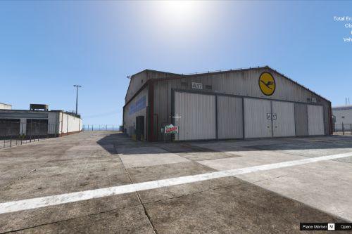 Extra Hangar for Los Santos International Airport [Menyoo] [Map Editor] [SPG]